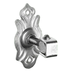 PSG reglerbart gångjärn för grind med dekorativ skylt M16 155×80 mm galvaniserad