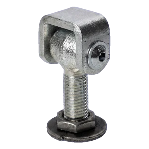 PSG justerbart grindgångjärn för svetsning M16 – galvaniserat