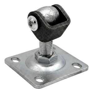 PSG justerbart grindgångjärn med skylt M16 galvaniserat 75×75 mm