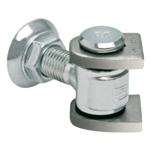 COMUNELLO justerbart stålgångjärn M22 för grindar och portar i stängsel