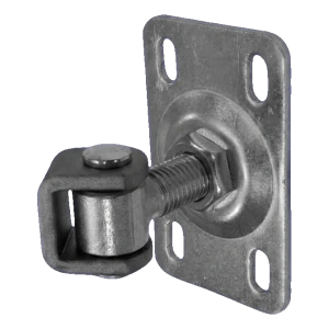 Justerbart grindgångjärn M20 stål med bas 120×75 mm