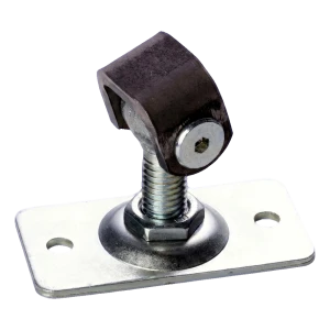 Justerbart gångjärn för grind med rektangulär sköld M12 75×38 mm galvaniserat stål