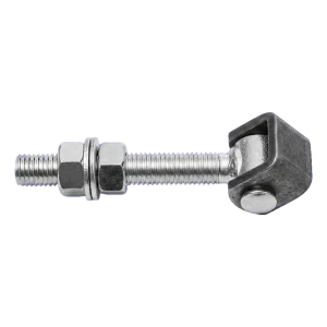 Justerbart grindgångjärn M20 långt förzinkat – 180 mm