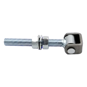 PSG ställbar stålgrindgångjärn M16 med säger – galvaniserad, 150 mm