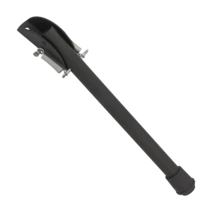 Dörrstopp i stål 165 mm svart – fjäderdriven stoppare MALA