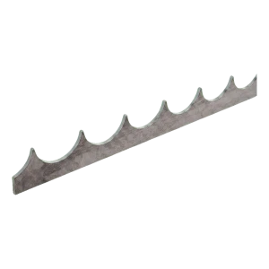 Stängsellist stöldsäker stål H33 mm – längd 2000 mm