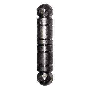 PSG dekorativt svarvat stålgångjärn H146 × Ø30 mm för grindar och portar