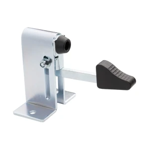 PSG justerbar bromsstop för grindvingar med lås – fångare 50 mm, galvaniserat stål