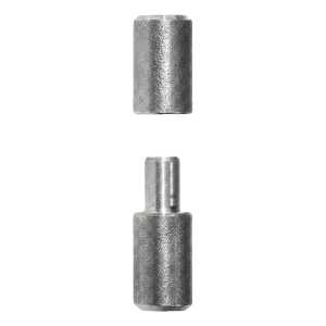 PSG svängd grindgångjärn ø 30×120 mm stål för svetsning