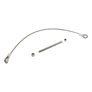 PSG säkerhetslina för flygelporten rostfritt stål 800 mm