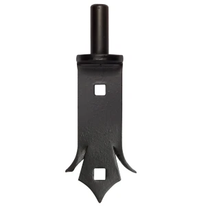 Dekorativ gångjärnstapp för remgångjärn fi 14 mm för flygeldgrindar – för skruvmontage