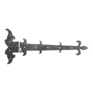 Postal – dekorativt bandgångjärn vänster stål 525 × 225 mm