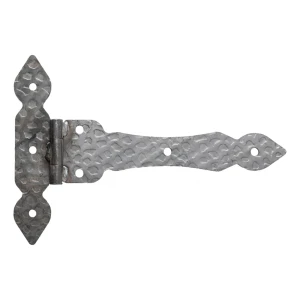 Postal – dekorativt bandgångjärn av stål H148 × L240 mm, tjocklek 3 mm