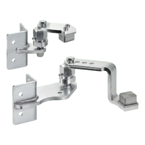 Comunello grindgångjärn för svetsning på stolpe 50×50 mm – höger, för stigande sluttningar