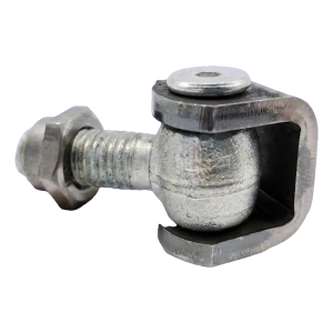 PSG justerbart gångjärn för blindnit M12 – galvaniserat stål för grindar och portar