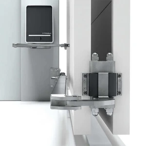 Comunello Albatros Piccolo – gångjärnssystem för vikgrind upp till 4 m / 100 kg