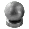 Ståltak för stolpe Ø 48 mm med dekorativ kula Ø 60 mm 001-591 (1)