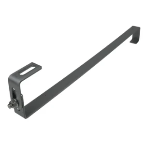 Justerbar takfäste S610 för lutande tak 610x30x4mm rostfritt stål M10