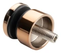 Punktinfästning för glas 6-12 mm fi 30/13/M8x40 AISI 304 plant system koppar 000-481 (2)