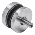 Punktinfästning för glas 8-17,52 mm fi 50/8/M8x45 AISI 304 plant system satin 000-477 (2)