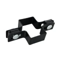 Mellanklämma för stängselskivor 40x60 mm svart GPV-700-02 (1)