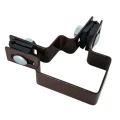 Hörnfäste för stängselskivor 40x60 mm brun GPV-700-10 (1)