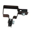 Hörnfäste för stängselskivor 40x60 mm brun GPV-700-10 (2)