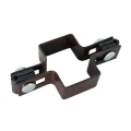 Mellanklämma för stängselskivor 40x60 mm brun GPV-700-05 (1)