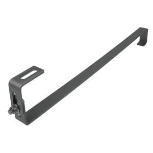 Justerbar takfäste S610 för lutande tak 610x30x4mm rostfritt stål M10