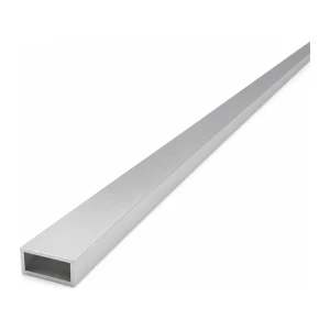 Rektangulärt aluminiumrör 10×20×1,5 mm – slutet profil EN AW-6060 L=2000 mm