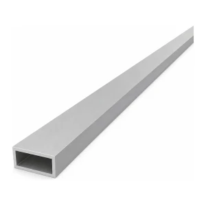 Rektangulärt aluminiumrör 15×30×2 mm – slutet profil EN AW-6060, L=2000 mm