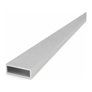 Rektangulärt aluminiumrör 15×40×2 mm – slutet profil EN AW-6060, L=2000 mm