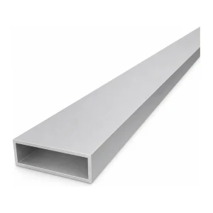 Rektangulärt aluminiumrör 20×60×2 mm – slutet profil EN AW-6060, L=2000 mm