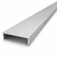 Rektangulärt aluminiumrör 20×70×2 mm – slutet profil EN AW-6060, L=2000 mm