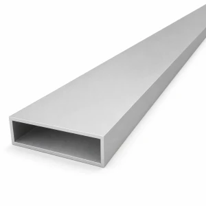 Rektangulärt aluminiumrör 20×70×2 mm – slutet profil EN AW-6060, L=2000 mm