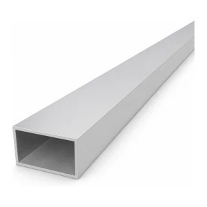 Rektangulärt aluminiumrör 30×50×2 mm – sluten profil L=2000 mm