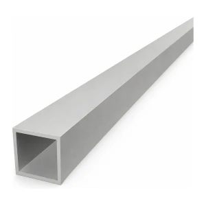 Fyrkantigt aluminiumrör 30×30×2 mm – slutet profil L=2000 mm EN AW-6060