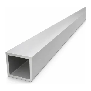 Fyrkantigt aluminiumrör 40×40×4 mm EN AW-6060 – längd 2000 mm
