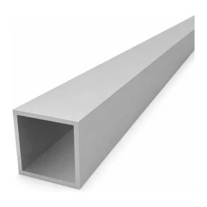 Kvadratiskt aluminiumrör 50×50×3 mm EN AW-6060 – längd 2000 mm