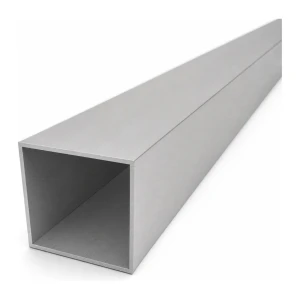 Aluminiumrör kvadratiskt 60×60×2 mm – sluten profil PA38 L=2000 mm
