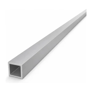 Fyrkantig aluminiumrör 20×20×2 mm – sluten profil L=2000 mm