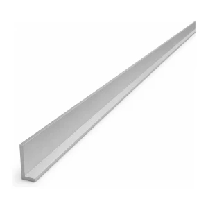 Aluminiumprofil ojämnbent vinkel 20×10×2 mm – L-profil, längd 2000 mm