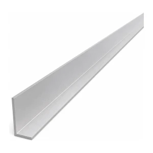 Asymmetrisk aluminiumvinkel 30×20×2 mm – L-profil, längd 2000 mm