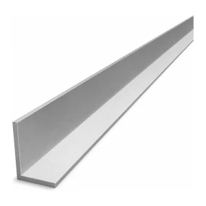 Asymmetrisk aluminiumvinkel 40×30×3 mm – L-profil, längd 2000 mm