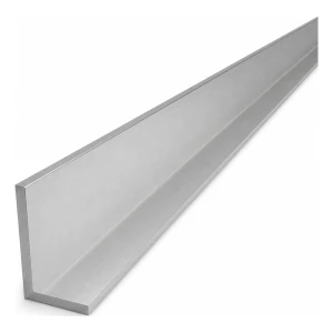 Aluminiumprofil L-form ojämna flänsar 50×30×4 mm – L-profil, längd 2000 mm