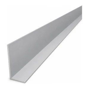Aluminiumprofil L-vinkel ojämna flänsar 60×30×2 mm, längd 2000 mm – profil L EN AW-6060