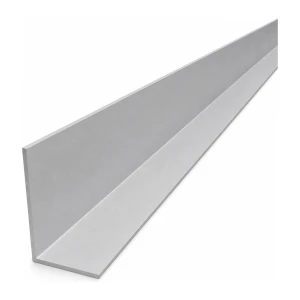 Asymmetrisk aluminiumvinkel 60×40×2 mm – L-profil, längd 2000 mm