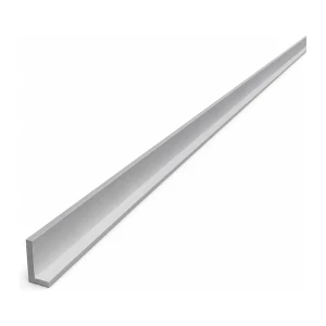 Asymmetrisk aluminiumvinkel 15×10×2 mm – L-profil, längd 2000 mm