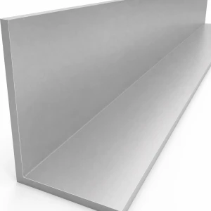 Asymmetrisk aluminiumvinkel 150×100×10 mm – L-profil, längd 2000 mm