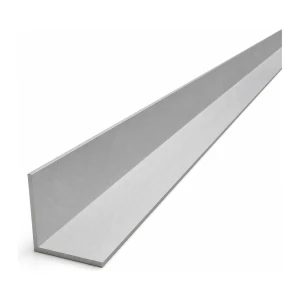 Aluminiumprofil lika vinklar 40×40×2 mm – L-profil, längd 2000 mm